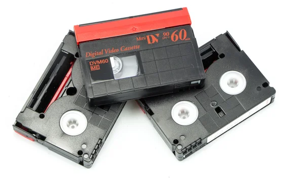 cassettes vidéo au format Mini DV