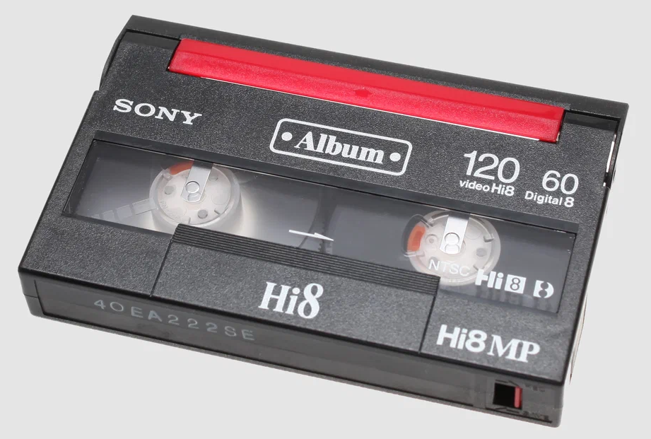 cassette vidéo HI8