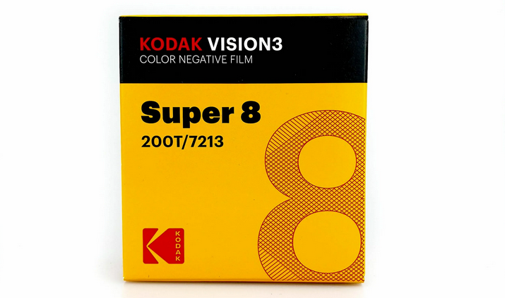 film Super 8 Kodak dans son packaging