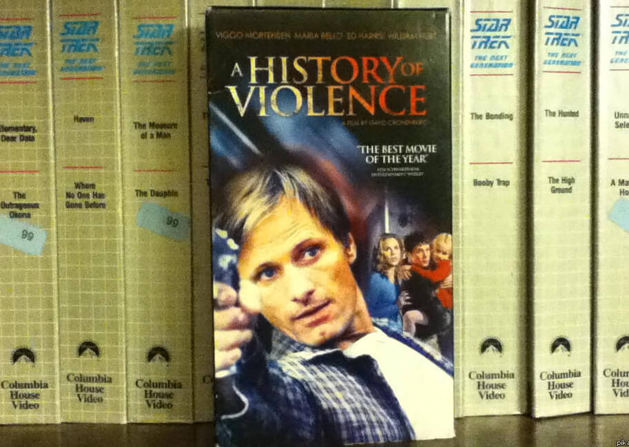 film VHS A History of Violence