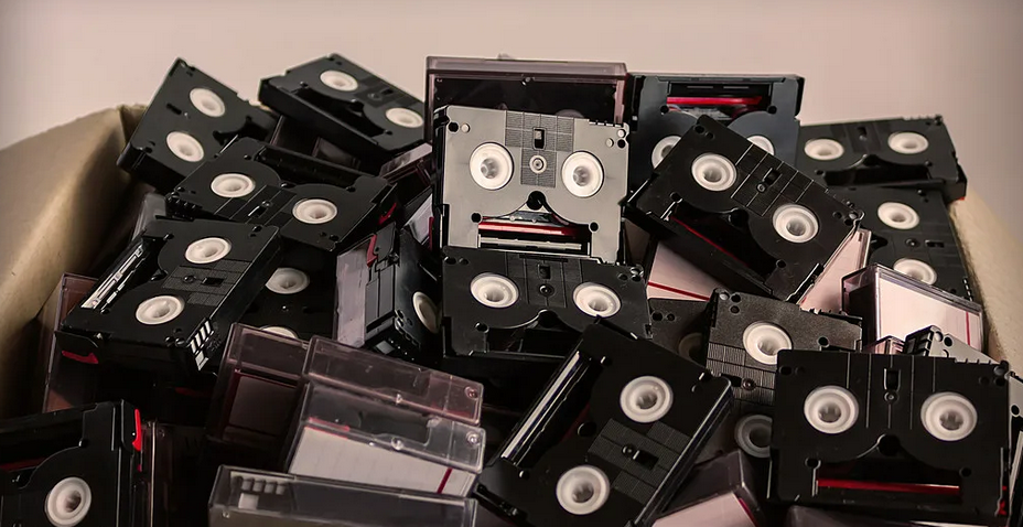 plusieurs cassettes MiniDV